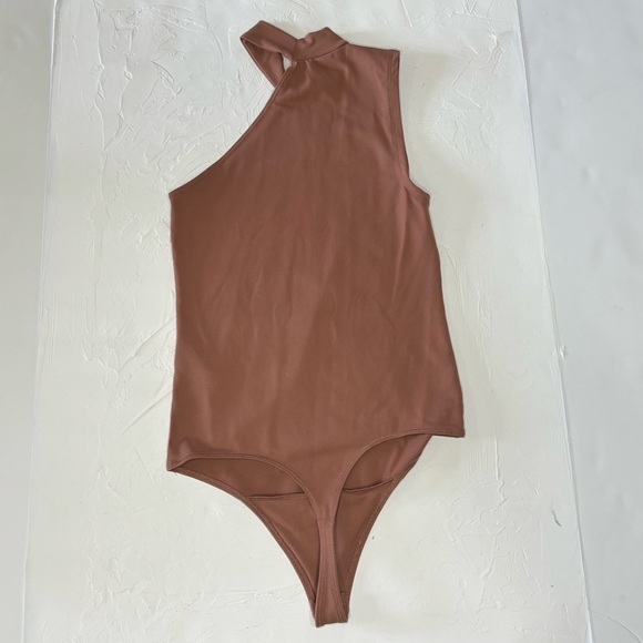 Abercrombie & Fitch Soft A&F Asymmetrical Body Suit - Picture 2 of 8